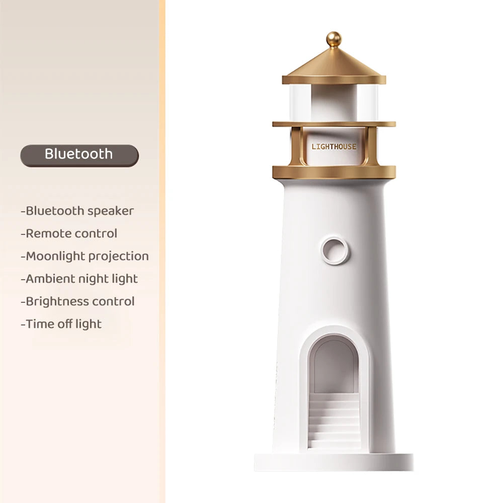 3-in-1 Moon Ambient Lamp - Wireless Bluetooth Music & Smart Sensor Light