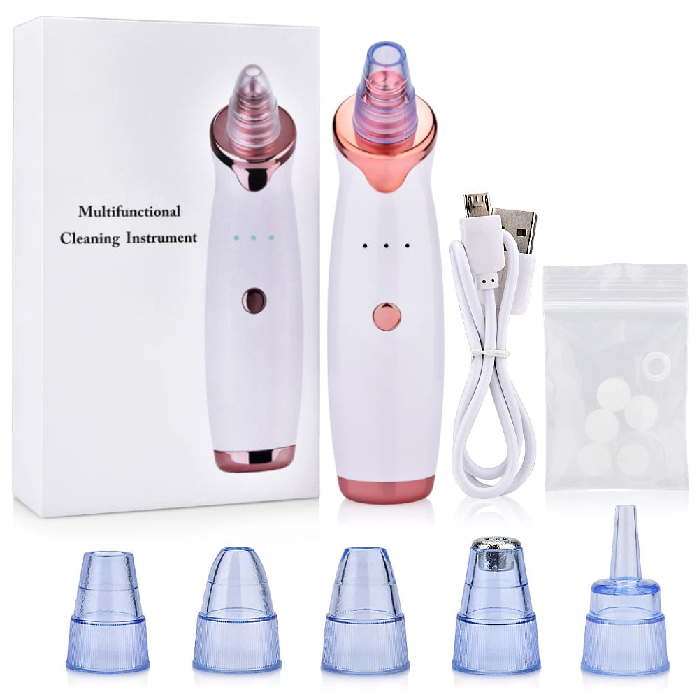 Electric Blackhead Vacuum - Professional Pore Cleaner & Acne Remover