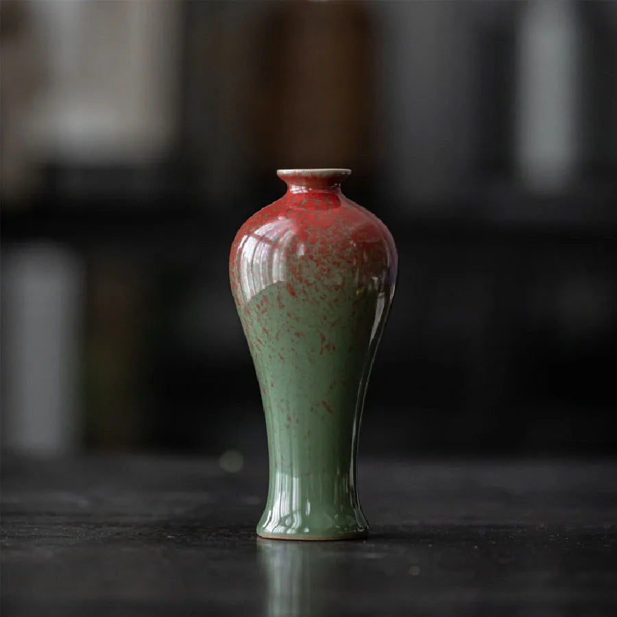 Minimalist Zen: Handcrafted Ceramic Petal Vase