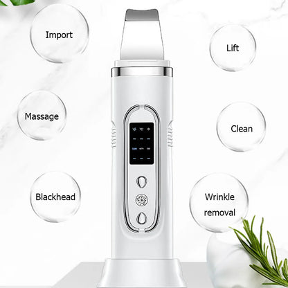 Ultrasonic Skin Scrubber - Professional Deep Pore Cleansing Shovel