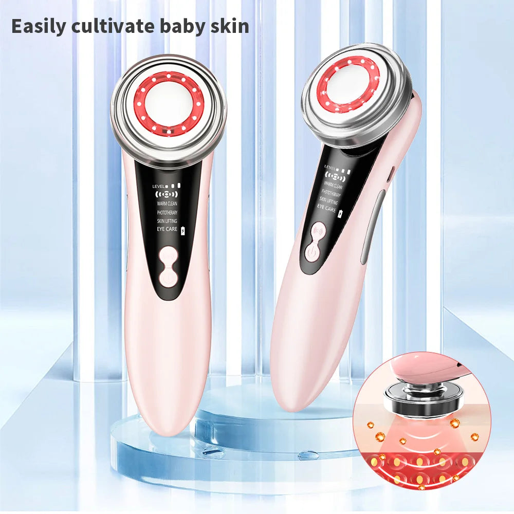 4-in-1 EMS Facial Lifting Device - Anti-Aging & Skin Rejuvenator