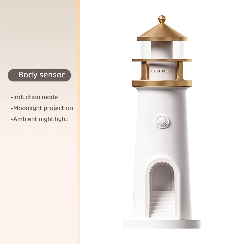 3-in-1 Moon Ambient Lamp - Wireless Bluetooth Music & Smart Sensor Light
