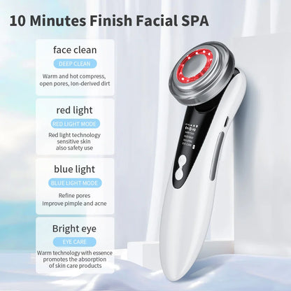 4-in-1 EMS Facial Lifting Device - Anti-Aging & Skin Rejuvenator
