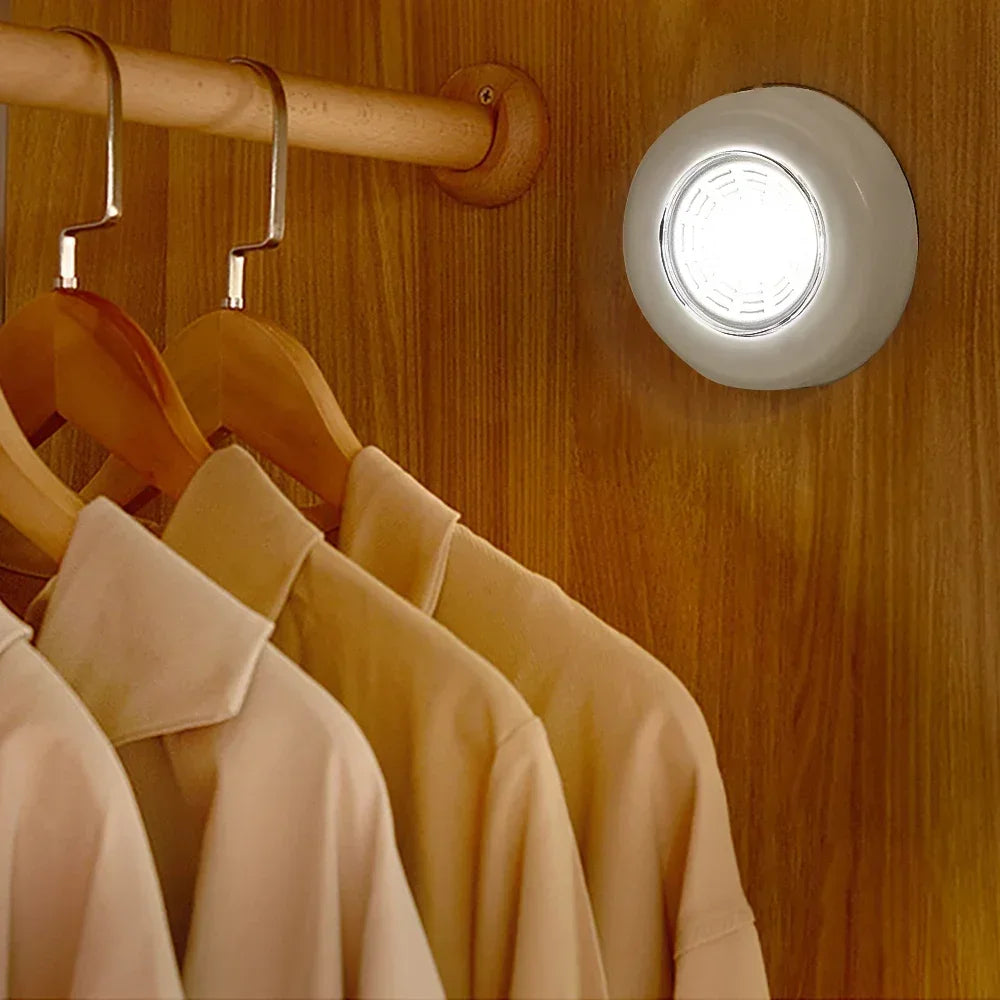 Magnetic LED Touch Night Light - Portable Rechargeable Wall Lamp