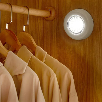 Magnetic LED Touch Night Light - Portable Rechargeable Wall Lamp