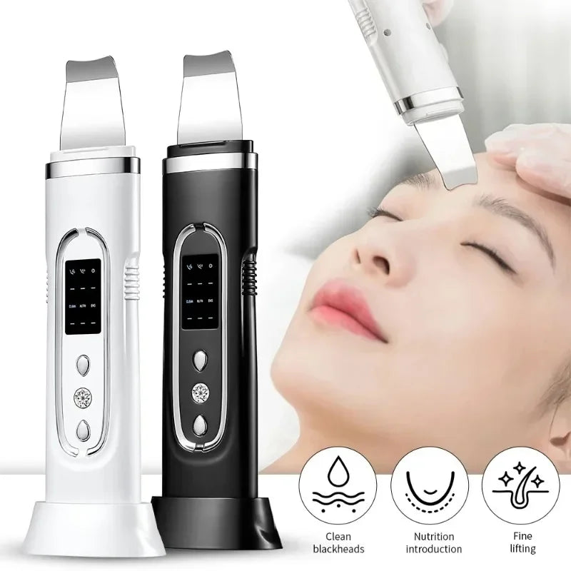 Ultrasonic Skin Scrubber - Professional Deep Pore Cleansing Shovel