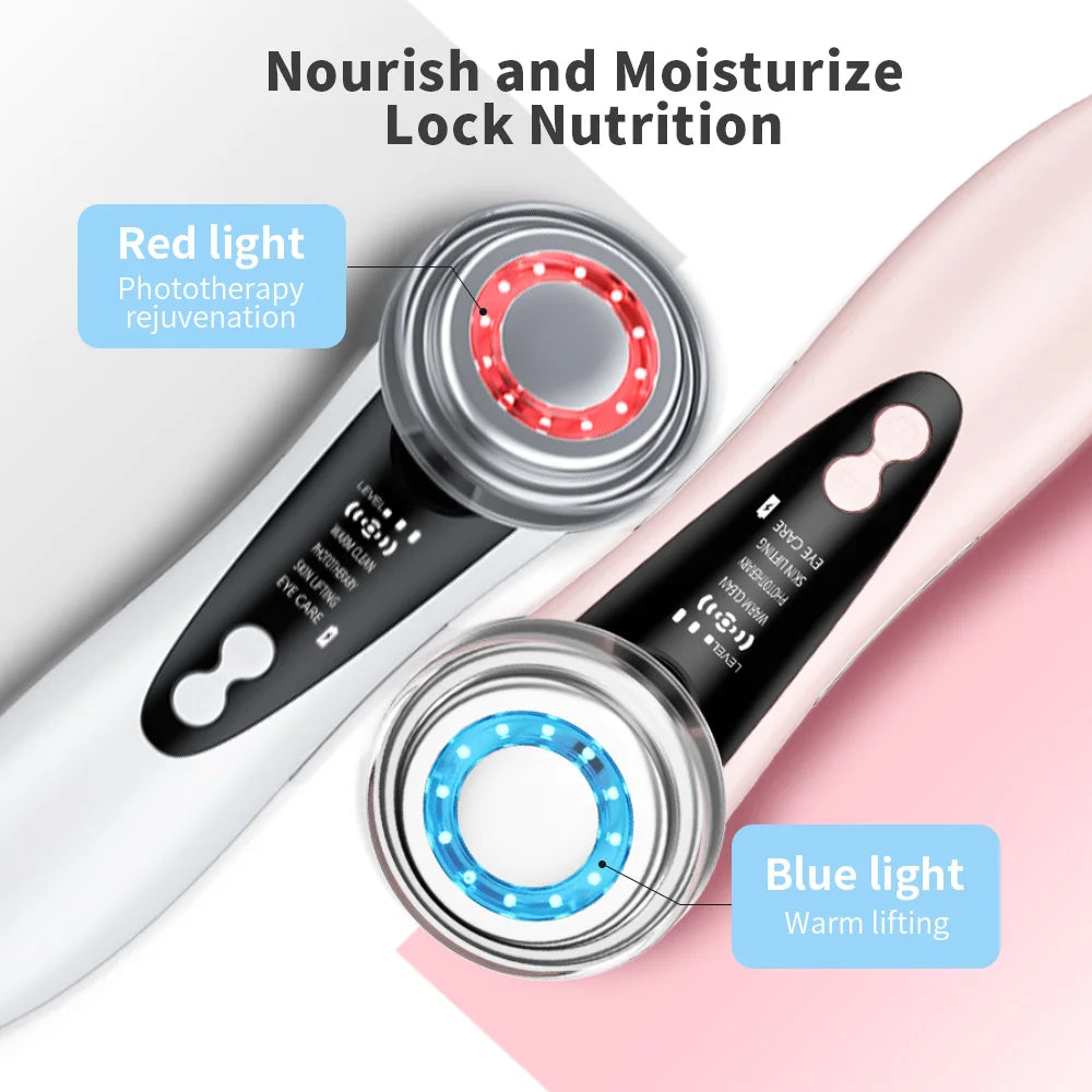 4-in-1 EMS Facial Lifting Device - Anti-Aging & Skin Rejuvenator