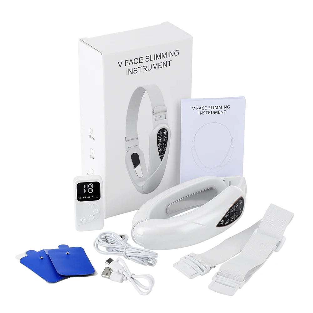 V-Face EMS Microcurrent Lifting Device - Red Light Skin Rejuvenator