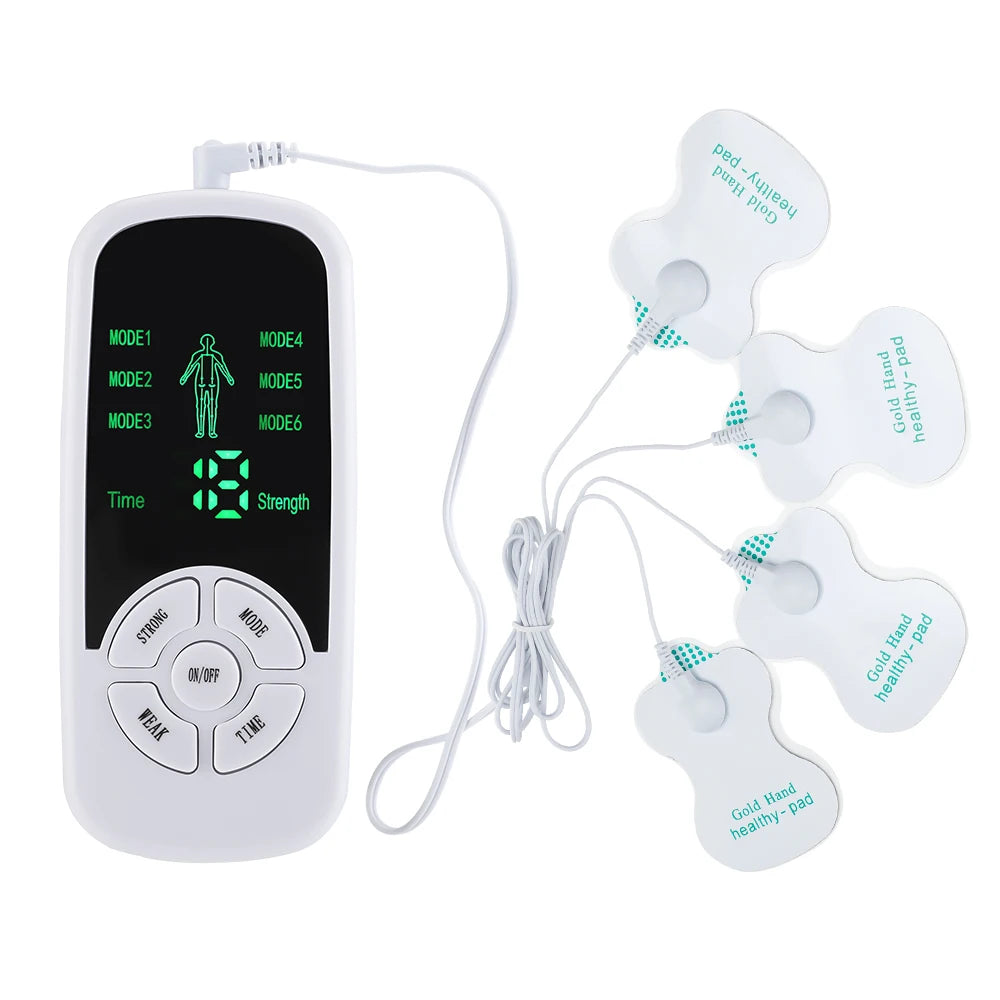 Digital EMS Muscle Stimulator - TENS Unit for Pain Relief & Recovery