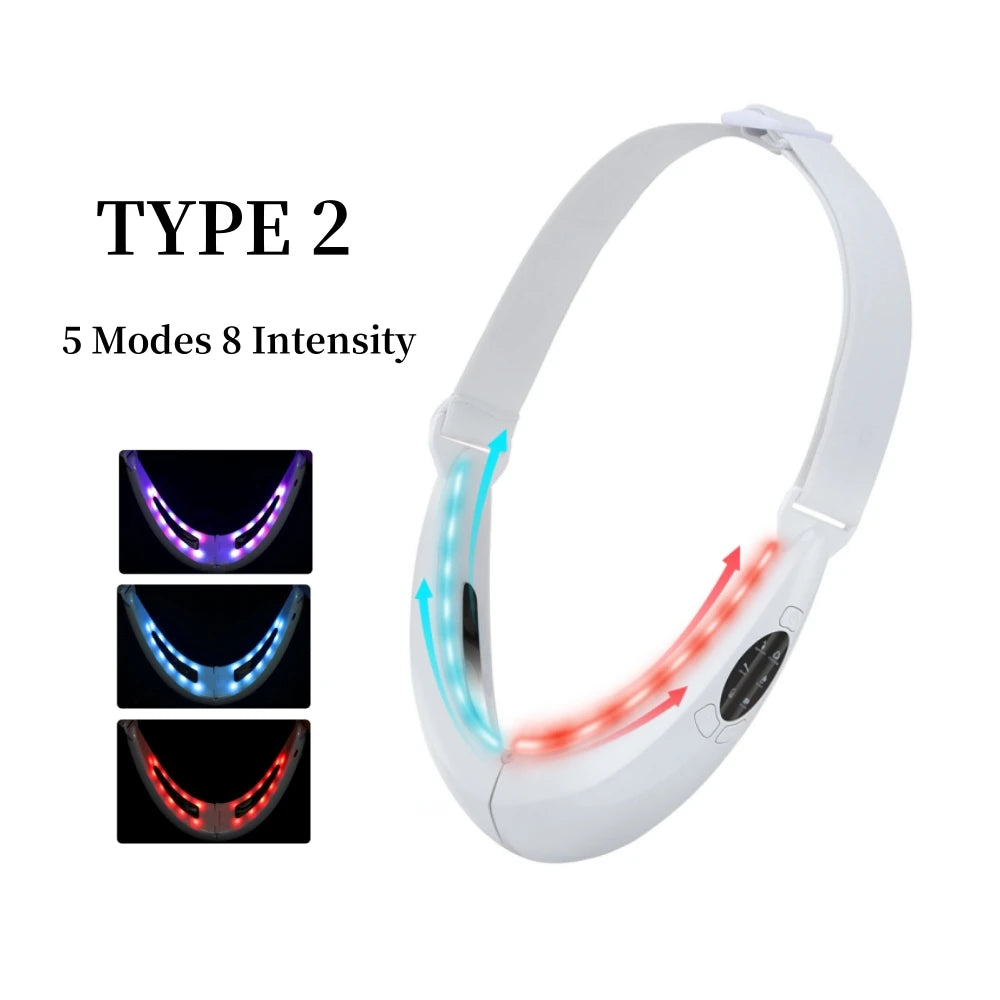 V-Face EMS Microcurrent Lifting Device - Red Light Skin Rejuvenator