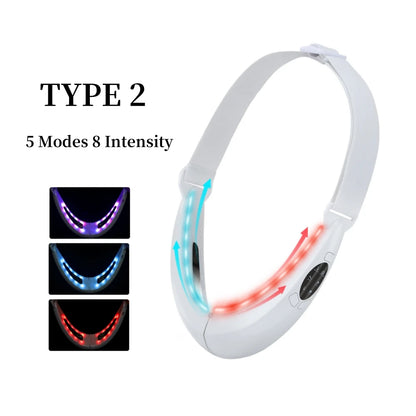 V-Face EMS Microcurrent Lifting Device - Red Light Skin Rejuvenator