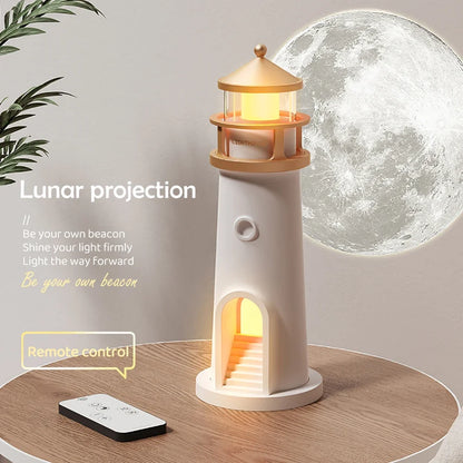 3-in-1 Moon Ambient Lamp - Wireless Bluetooth Music & Smart Sensor Light