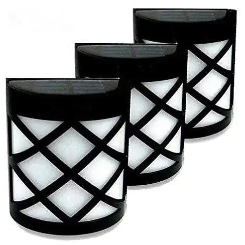 Spotlight Solar Wall Light - Elegant Lattice Design