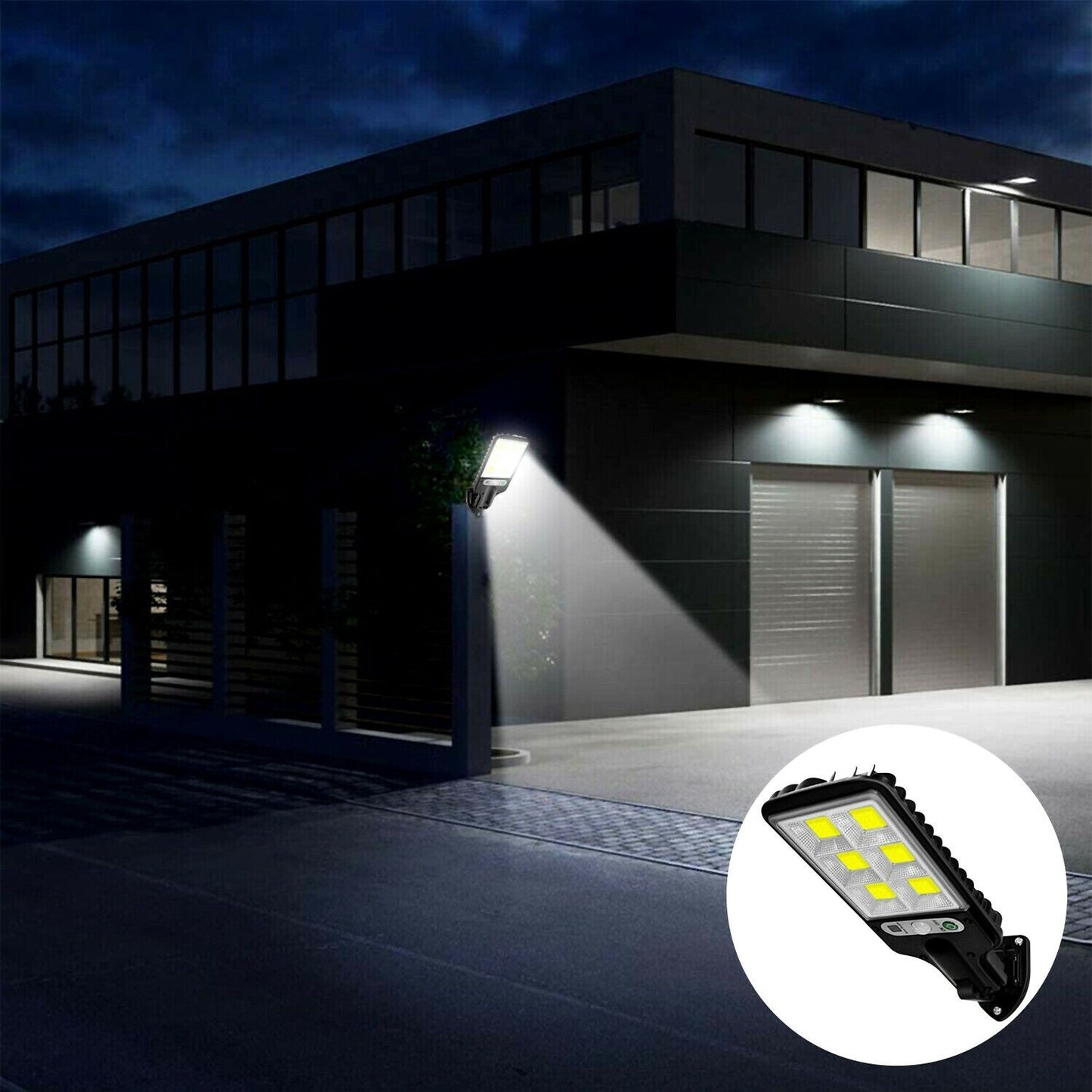 Ultra-Bright Solar Motion Street Lamp - Security & Safety Light